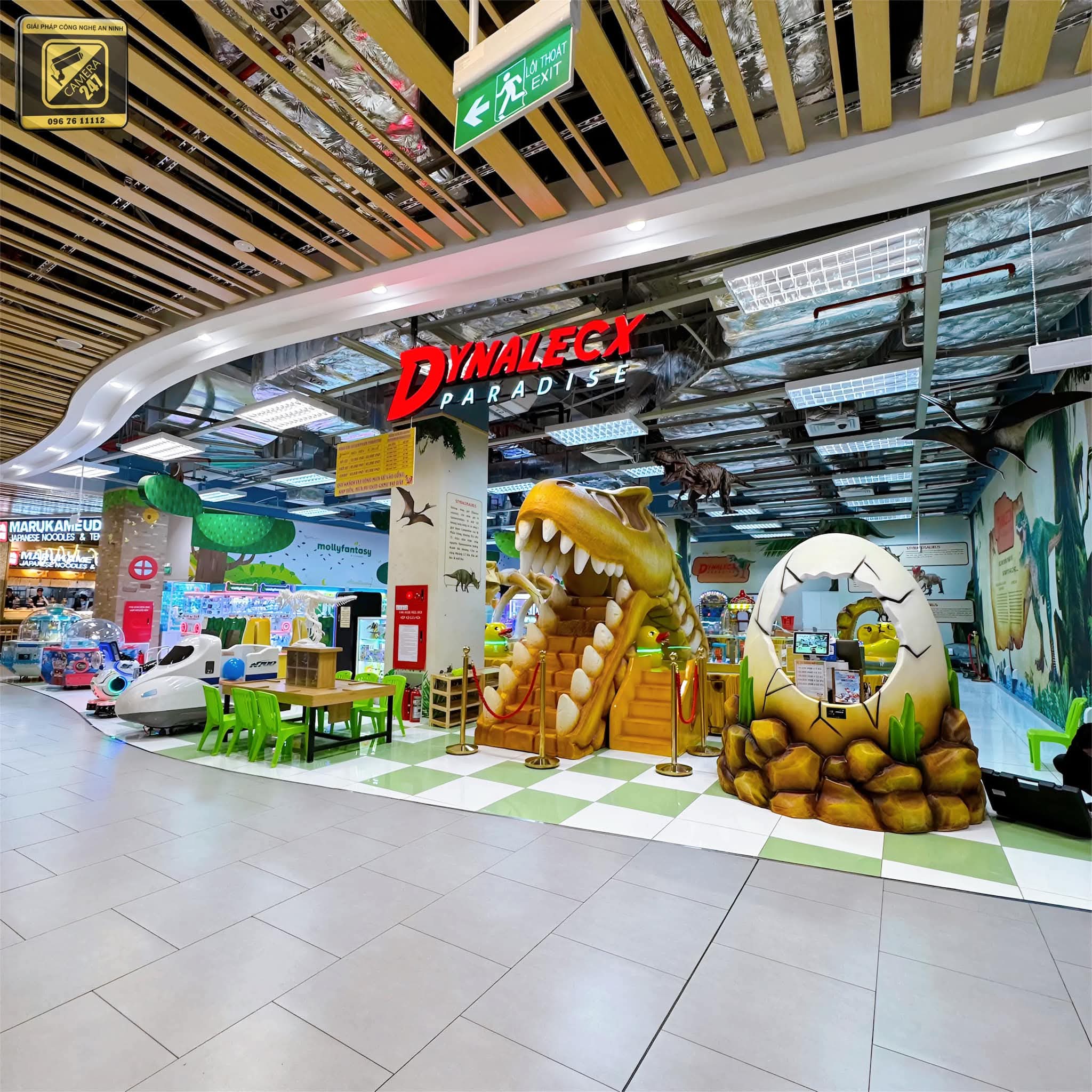 Thi công Camera khu vui chơi Trung tâm thương mại AEON MALL Huế - ảnh 1
