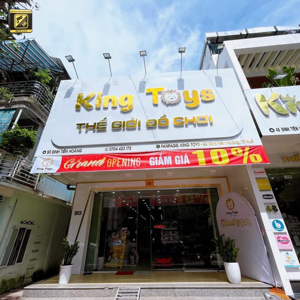 Lắp đặt Camera cho King Toys