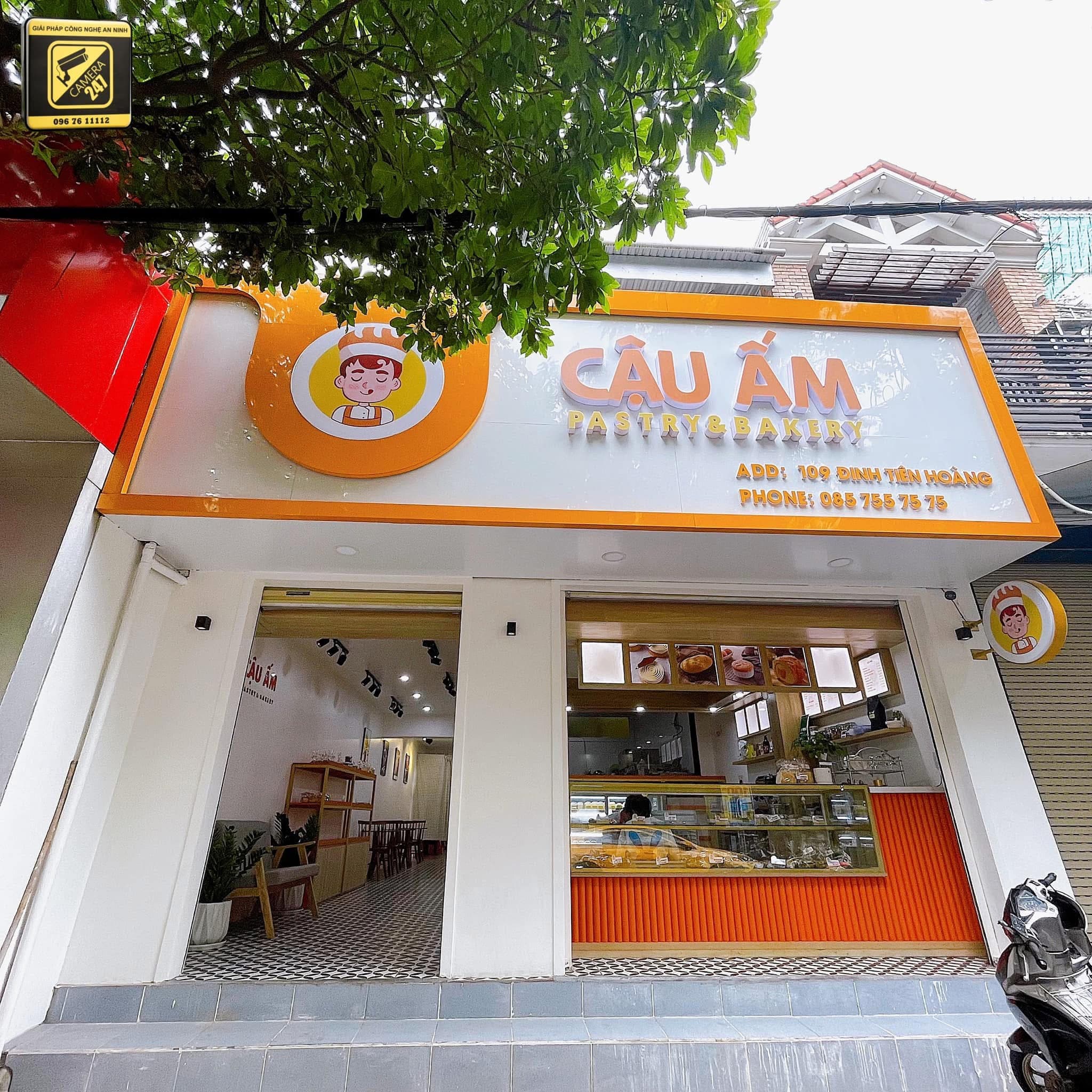 Lắp đặt Camera, Máy chấm công Cậu Ấm Pastry Bakery